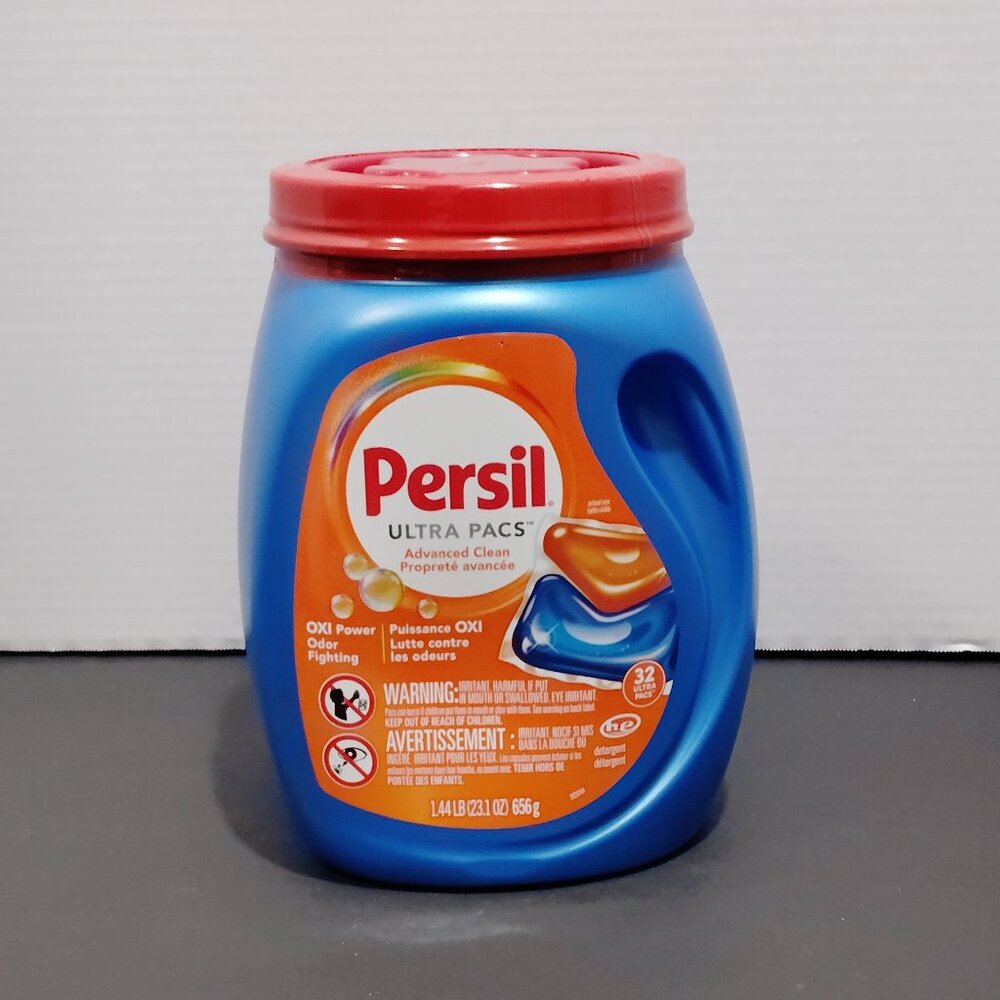 Persil Ultra Pacs Advanced Clean Oxi+Odor Power Laundry Detergent